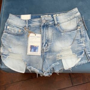 Indigo rein high rise short